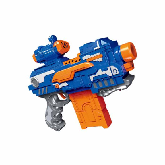 GUN | ELECTRIC FIRING SOFT BULLET GUN - BLUE A